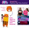 Happy Nappers 2-in-1 Pillow & Sleepy Sack Tiger 66x30 Large view 3