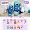 Happy Nappers: Pillow & Sleepy Sack: Large - Blue Shark - 66 x 30, 2-in-1: Plush Animal Opens Into Sleeping Bag, Soft Play & Nap Character, Kids 3+ view 4