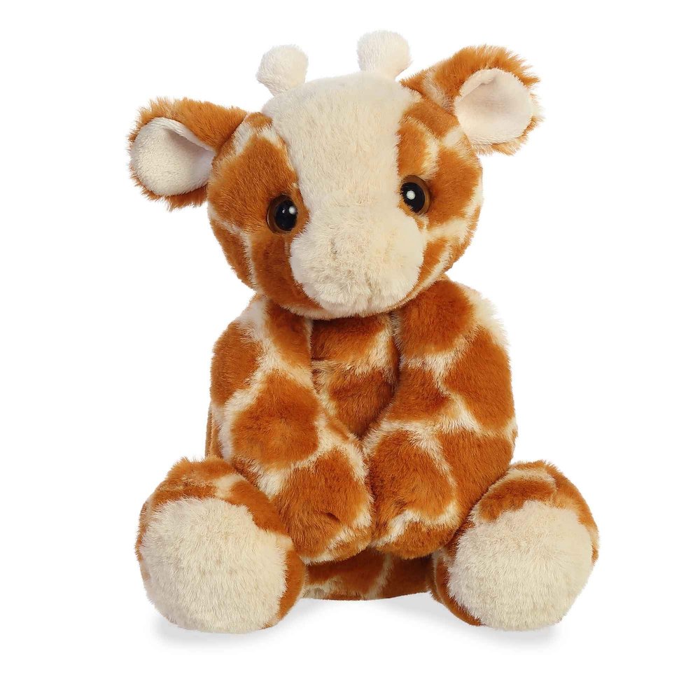 Aurora Adorable Flopsie Gio Giraffe Stuffed Animal - Used to Create Imaginative Play Adventures - Perfect for Birthdays, Kids and Adults, All Ages - Orange 12 Inches