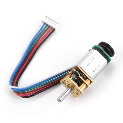 30 RPM DC 6V Micro Dc Geared Electric Motor, Mini Low-Loss Deceleration Gear Reduction Motors with Magnetic Coded Disc Hall Encoder,for RC Car, Robot Model, DIY Engine Toys