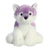 Aurora Huggable Destination Nation Wolf Stuffed Animal - Global Exploration - Learning Fun - Purple 12 Inches view 2