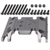 Treehobby Aluminum Alloy Gearbox Base Center Skid Transmission Plate for AXIAL SCX10 II 1/10 RC Rock Crawler Car Upgrade Parts (Titanium) view 1