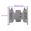 Treehobby Aluminum Alloy Gearbox Base Center Skid Transmission Plate for AXIAL SCX10 II 1/10 RC Rock Crawler Car Upgrade Parts (Titanium) view 3