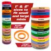 Deluxe Condition Rings w Wooden Case (64 Rings for Standard & Large) - 16 Conditions, DND Flexible Design- Easy Affix Base Slides Under Figure- Works with Dungeons Dragons, Pathfinder & All RPG Games view 2