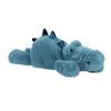 Aurora Laid-Back Snoozles Alligator Stuffed Animal - Floppy Characters for Comforting Cuddles - Perfect for Bedtime, Naps, and Kids All Ages - Blue 18 Inches view 1