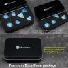 Haxtec Opal Dice DND Dice Set Gemstone D&D Dice with Dice Case Compatible with Dungeons and Dragons TTRPG DND Master Gift-Opal view 3