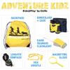 Adventure Kidz Outdoor Exploration Kit, Childrens Binoculars, Flashlight, Compass, Fox Whistle, Magnifying Glass, Backpack. Great Gift Set for STEM, Pretend Play view 2