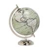 Abbott Collection 57-LATITUDE-17 Spinning Small Decorative Globe, Green/Black, 11" H view 1