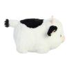 Aurora Adorable Spudsters Tutie Cow Stuffed Animal - Round Shape Makes for Comforting Cuddles - Perfect for Kids All Ages and Animal Loving Adults - White 10 Inches view 3