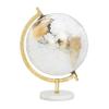Abbott Collection 57-LATITUDE-18 Spinning Small Decorative Globe, White/Gold, 11" H view 1