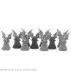 Reaper 77731: Gargoyle Pillar Tops (10) Bones Classic Plastic Miniature view 1