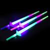 BARMI 4 Section Extendable LED Glow Sword Kids Toy Flashing Stick Concert Party Props,Perfect Child Intellectual Toy Gift Set view 3