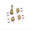 Brass Front & Rear Axle Mount Set For Suspension Links For 1:10 Traxxas TRX-4 Crawlers - 12Pc Set view 1