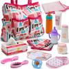 14 Pack Baby Doll Accessories, Baby Doll Feeding and Caring Set Includes Diaper Bag, Doll Diapers, Magic Bottle, Changing Mat for Girl Toddler Kid, Babies Pretend Play Set for Birthday Gift Christmas view 1