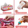 14 Pack Baby Doll Accessories, Baby Doll Feeding and Caring Set Includes Diaper Bag, Doll Diapers, Magic Bottle, Changing Mat for Girl Toddler Kid, Babies Pretend Play Set for Birthday Gift Christmas view 3