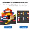 LVHERO Classic Baseplates Building Plates for Building Bricks 100% Compatible with All Major Brands-Baseplate, 10in x 10in, Pack of 8 (Black) view 4