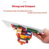 LVHERO Classic Baseplates Building Plates for Building Bricks 100% Compatible with All Major Brands-Baseplate, 10" x 10", Pack of 8 (White) view 3
