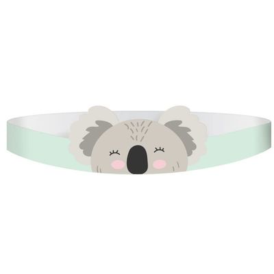 Australia Day Koala Mini Paper Tiara's | 8 Pack