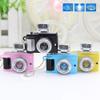 Mini Camera LED Keychain Key Ring Toy with Flashlight Sound Bag Phone Pendant,Perfect Child Intellectual Toy Gift Set Black view 2
