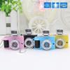 Mini Camera LED Keychain Key Ring Toy with Flashlight Sound Bag Phone Pendant,Perfect Child Intellectual Toy Gift Set Black view 3