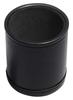 Cyber-Deals Black PU Leather Dice Cup with 16mm White Dice Black Pips Plus Storage Pouch Set (3 Sets) view 3