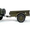 ROCHOBBY Plastic Trailer for 1/6 1941 MB Scaler RC Car Vehicle Models (1:6, Trailer) view 2