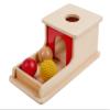 Adena Montessori Wooden Toy for 6-12 Month Baby 3 Balls,Sorting and Stacking Colorful Learning Education Toy for Toddler Kid 1-2 Year Old, Preschool Girl and Boy Gift Full Size Textures view 1