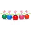 4 pcs Random Color Solar Powered Dancing Flower Plastic Solar Dancing Flowers Shaking Head Car Office Desk Decoration view 4