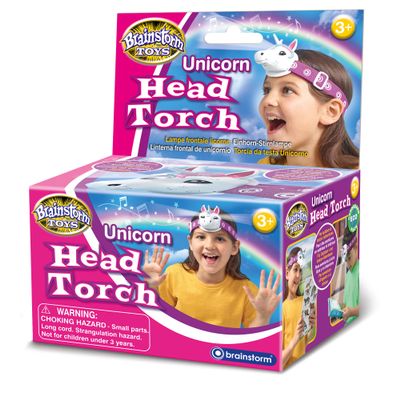 Brainstorm Toys Limited Unicorn Head Flashlight with Light and Sound
