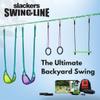 slackers Swing Line - Turn Healthy Trees Into The Perfect Backyard Swingset - slackers Tree Swing Line Kit - Great Tree Swing Addition to Any Yard - Recommended for Ages 3+ view 2