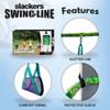 slackers Swing Line - Turn Healthy Trees Into The Perfect Backyard Swingset - slackers Tree Swing Line Kit - Great Tree Swing Addition to Any Yard - Recommended for Ages 3+ view 3