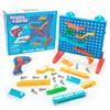 Educational Insights Design & Drill Marble Maze - STEM Building Toys for Kids, Marble Run Set with Electric Drill Toy, STEM Toys & Physics Games, Gifts for Boys and Girls Ages 5+ view 1