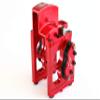 GTBRacing CNC Aluminum Center Differential Diff Mount & Adjustable Calipers Version for 1/5 RC Car Losi MTXL Upgrade Parts (Red) view 2