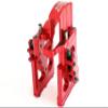 GTBRacing CNC Aluminum Center Differential Diff Mount & Adjustable Calipers Version for 1/5 RC Car Losi MTXL Upgrade Parts (Red) view 3