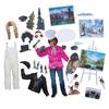 The Unemployed Philosophers Guild Officially Licensed Bob Ross Joy of Painting Magnetic Play Set - Turn Your Fridge Into a Work of Art, (40+ Pieces) view 2