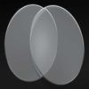 Acrylic Bases - Round 100 mm CLEAR view 3