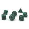 Ancient Green Polymer Dice Set view 1