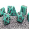 Ancient Green Polymer Dice Set view 4