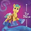 My Little Pony: A New Generation Movie Crystal Adventure Hitch Trailblazer - 3-Inch Pony Toy with Surprise Accessories, Friendship Bracelet view 2