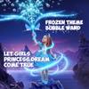 Bubble Machine for Kids, Automatic Electric Frozen Toys for Girls Princess Bubble Wand Maker Blower, Musical&Light Up Bubble Toys for Toddlers Outdoor, 3 4 5 6 7 8 Year Old Gifts view 3