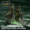 CubicFun 3D Puzzles for Adults Green LED Flying Dutchman, 360 Pieces Pirate Ship Arts & Crafts for Adults Gifts for Men Women Model Kit, Lighting Ghost Ship Valentines Day Gifts for Him view 2