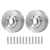 4Pcs Stainless Steel Internal Wheel Weights for 1/10 SCX10 RC Crawler 2.2" Beadlock Wheels Balance Weights 90046 view 3