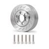 4Pcs Stainless Steel Internal Wheel Weights for 1/10 SCX10 RC Crawler 2.2" Beadlock Wheels Balance Weights 90046 view 4