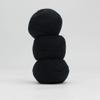 Zeekio Thud Juggling Ball Set - Lightweight 90g Beanbag Ball - Super Soft - Set of Three (3) (Black) view 2