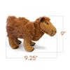 ArtCreativity Plush Camel Toy, 9 Inch Soft Humpback Camel Stuffed Toy for Kids, Cute Home and Nursery Animal Decorations, Zoo Party Prop, Best Birthday and Holiday Gift Idea view 3