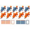 NERF Elite Ace SD-1 Party Pack, 10 Blasters, 20 Darts, 8 Year Old Boys & Girls & Up (Amazon Exclusive) view 1