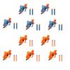 NERF Elite Ace SD-1 Party Pack, 10 Blasters, 20 Darts, 8 Year Old Boys & Girls & Up (Amazon Exclusive) view 2