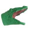 Soft Silicone Alligator Crocodile Rubber Hand Puppet (Dark Green) view 2