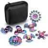 Metal Fidgets Spinners for Kids Adults 7 PCS, Cool Gagdets Finger Hand Spinners, Desk Toys, Stress Relief Toys for Anxiety Autism ADHD, Christmas Stocking Stuffer Goodie Bag Filler Gift for Boys Teens view 1