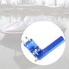 Cerlingwee RC Boat Rudder, Water Pickup Inlet Electric Durable Boat Rudder, for RC Racing Electric Boat(Blue, 95mm) view 3